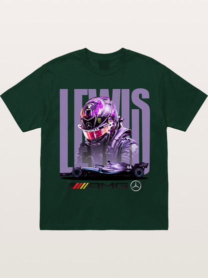Hamilton 44 Mercedes F1 Gildan T-shirt