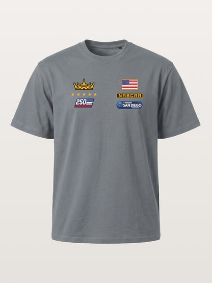 San Diego NASCAR 250th Crown Mark Cotton T-shirt
