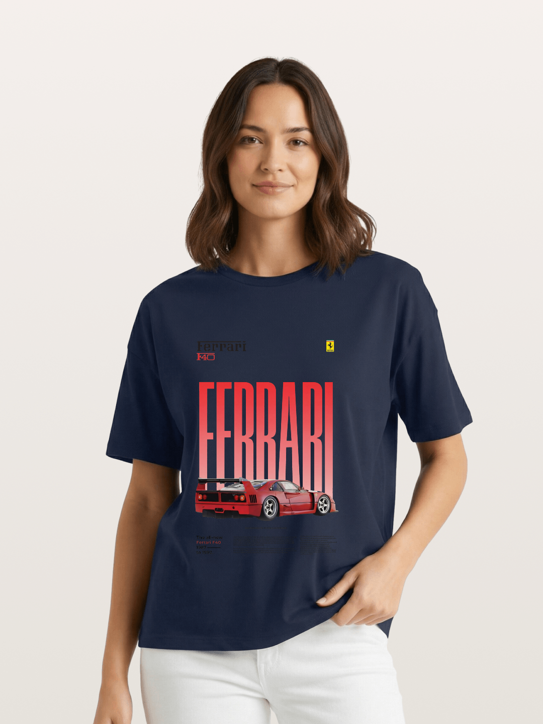 Gradient Red Gildan T-shirt