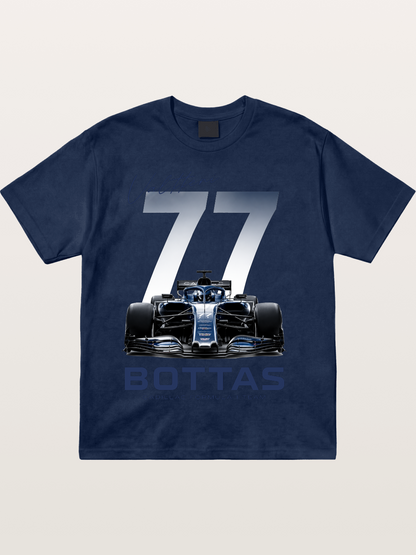 Valtteri Bottas Cadillac F1 77 Cotton T-shirt