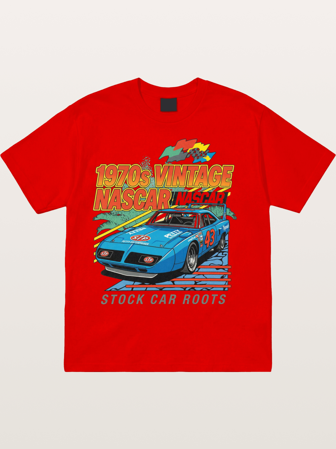 Stock Car Racer Cotton T-shirt