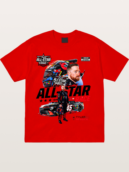 Tyler Reddick All-Star Race Art Cotton T-shirt