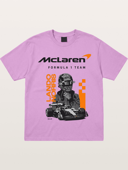 Lando Norris McLaren Portrait Gildan T-shirt