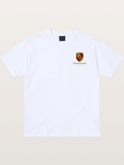 Porsche Crest Stuttgart Shield Gildan T-shirt