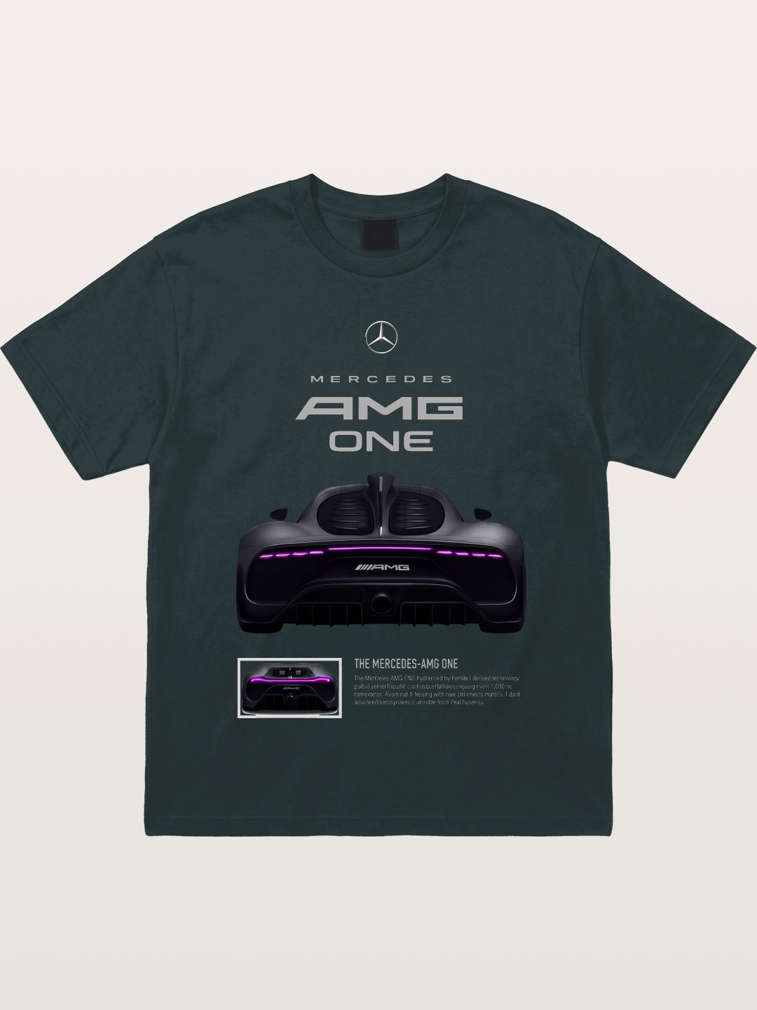 AMG One Purple Taillight Gildan T-shirt