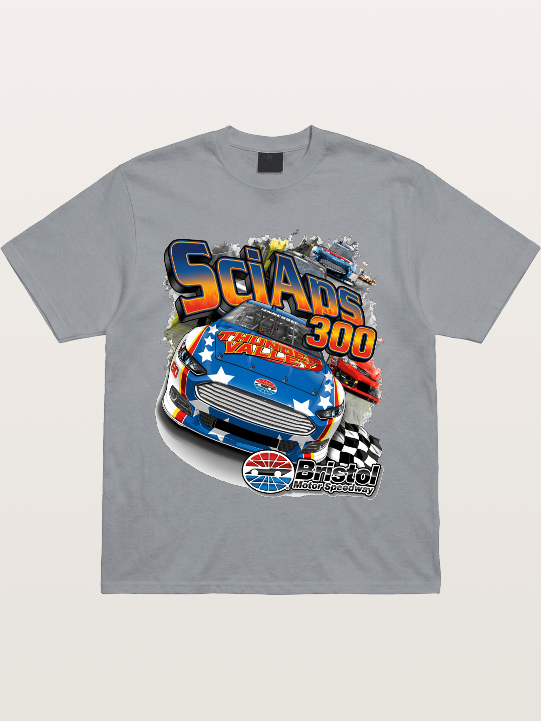 Bristol Motor Speedway Art Gildan T-shirt