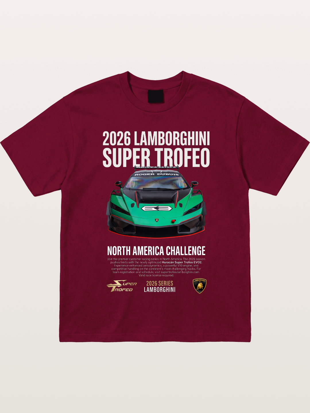 Lamborghini Huracan Green Race Car Gildan T-shirt