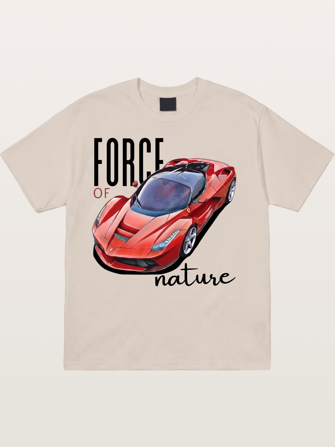 Ferrari LaFerrari Force Of Nature Cotton T-shirt
