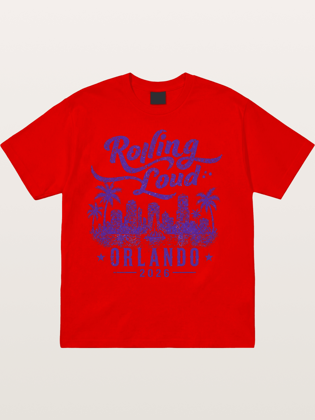 Rolling Loud Orlando 2026 Print Cotton T-shirt