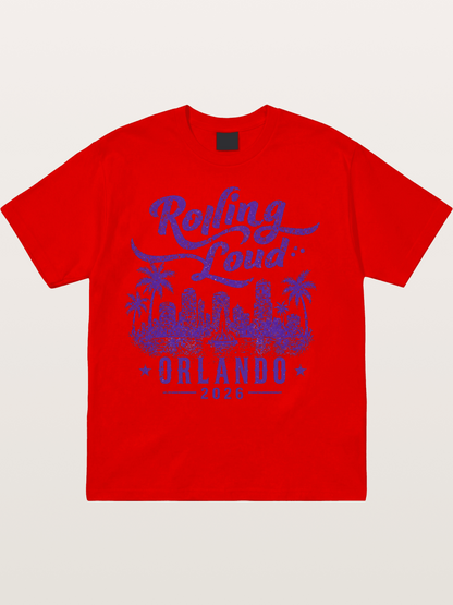 Rolling Loud Orlando 2026 Print Cotton T-shirt