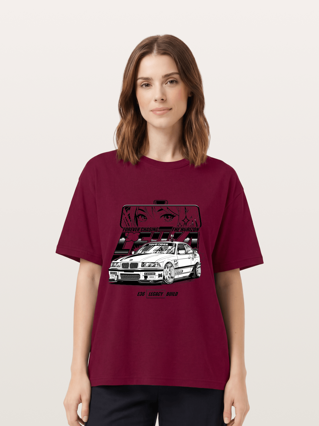 Vintage Race Car Gildan T-shirt