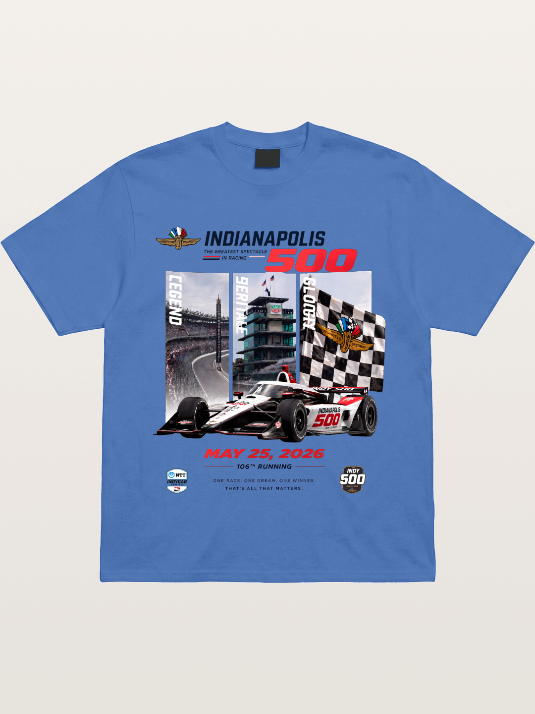 106th Indy 500 Race Day Art Gildan T-shirt