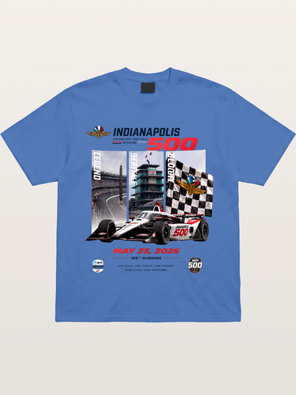 106th Indy 500 Race Day Art Gildan T-shirt
