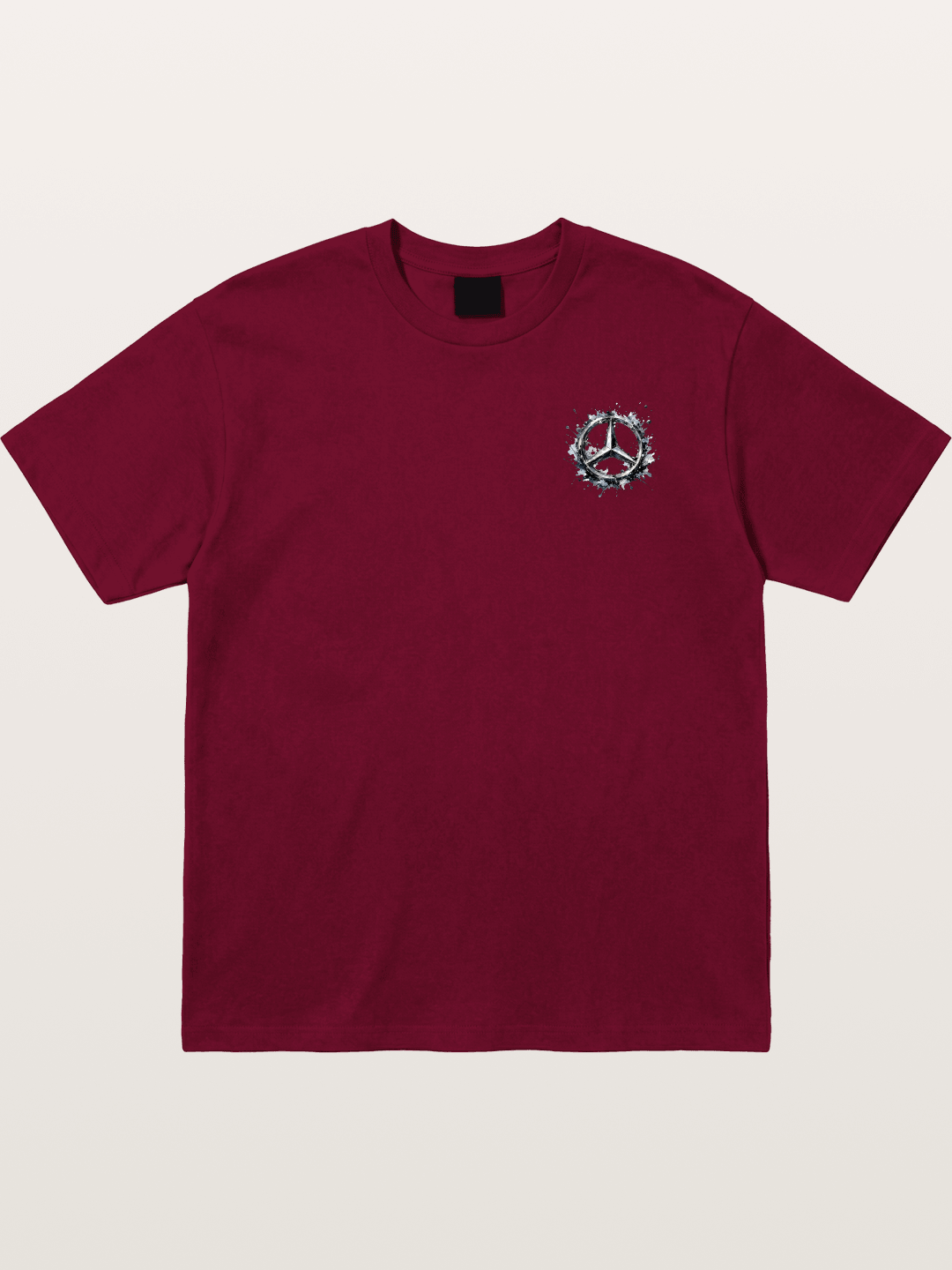 Mercedes Ink Wash Logo Art Gildan T-shirt