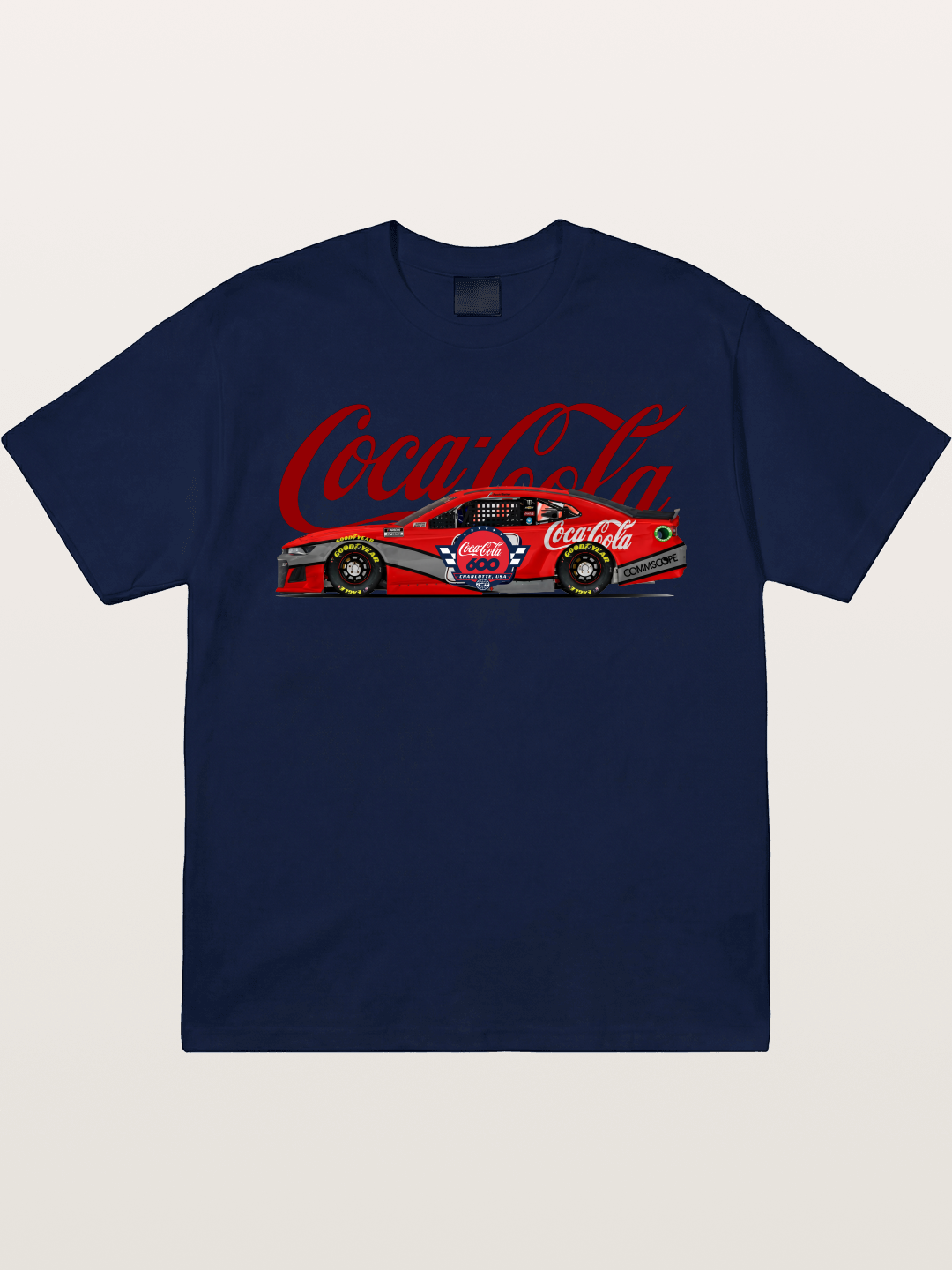 Coca-Cola 600 NASCAR Race Car Gildan T-shirt