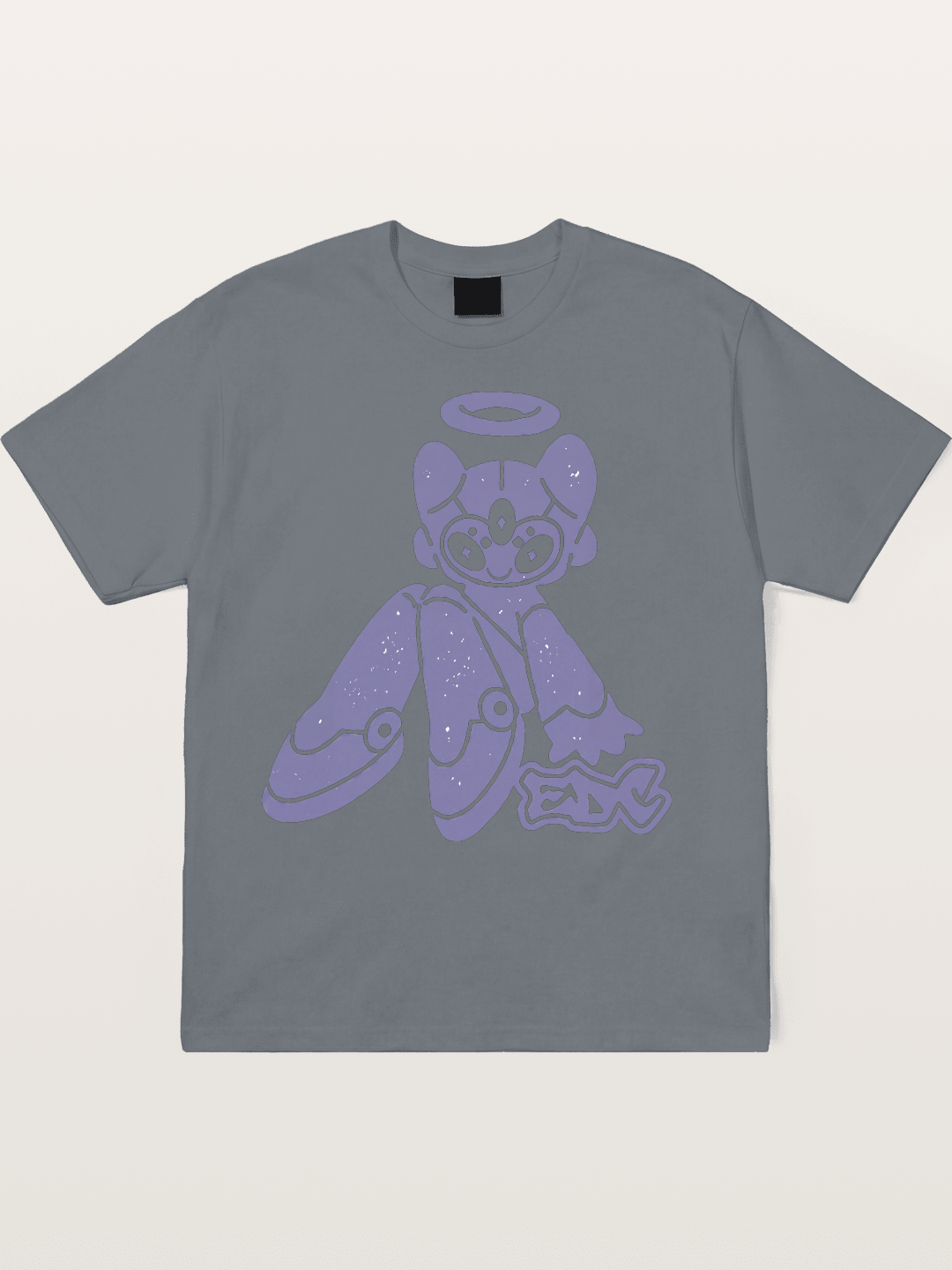 Angel Bear EDC Festival Art Cotton T-shirt
