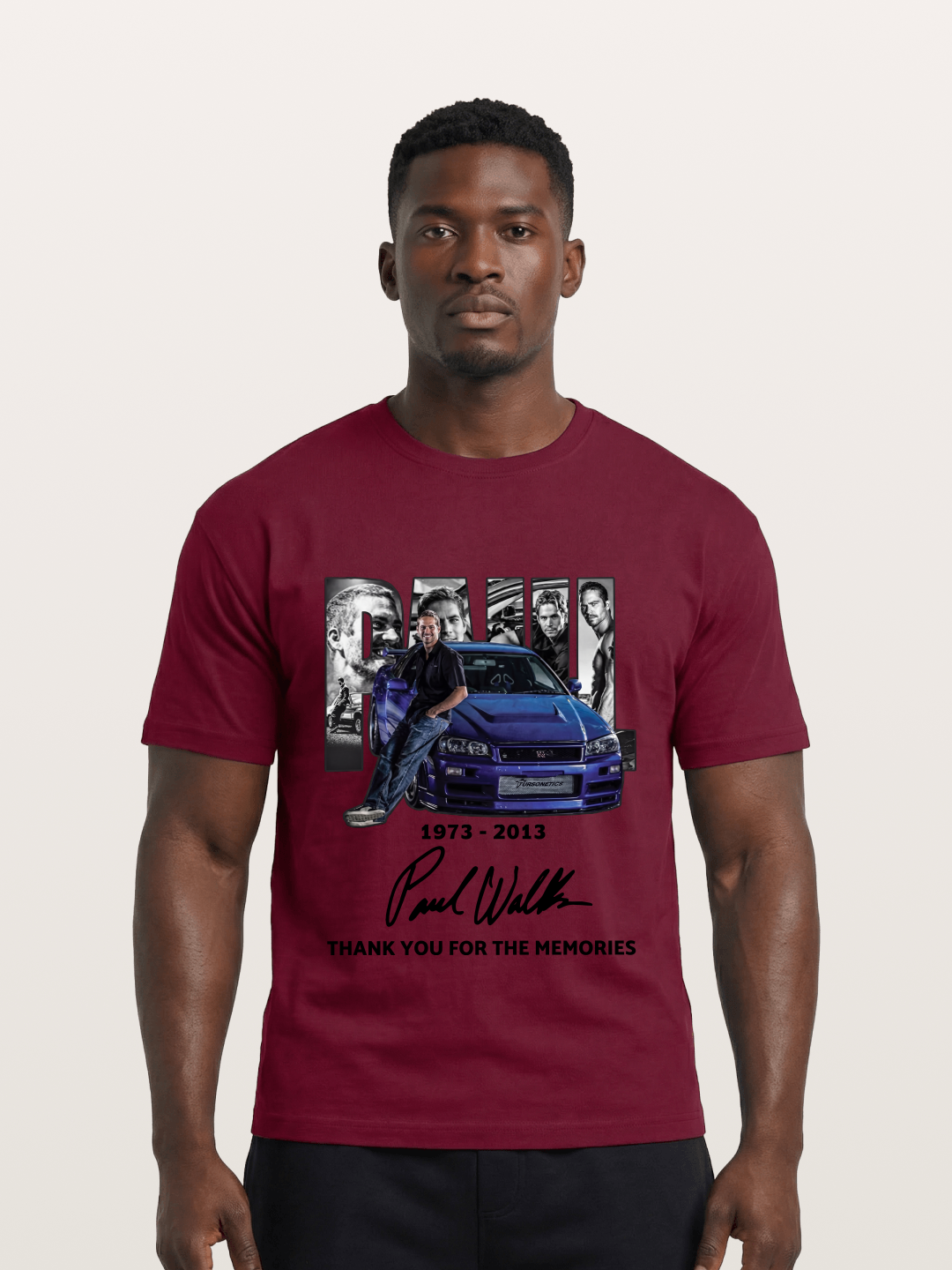 Paul Walker R34 Legacy Gildan T-shirt