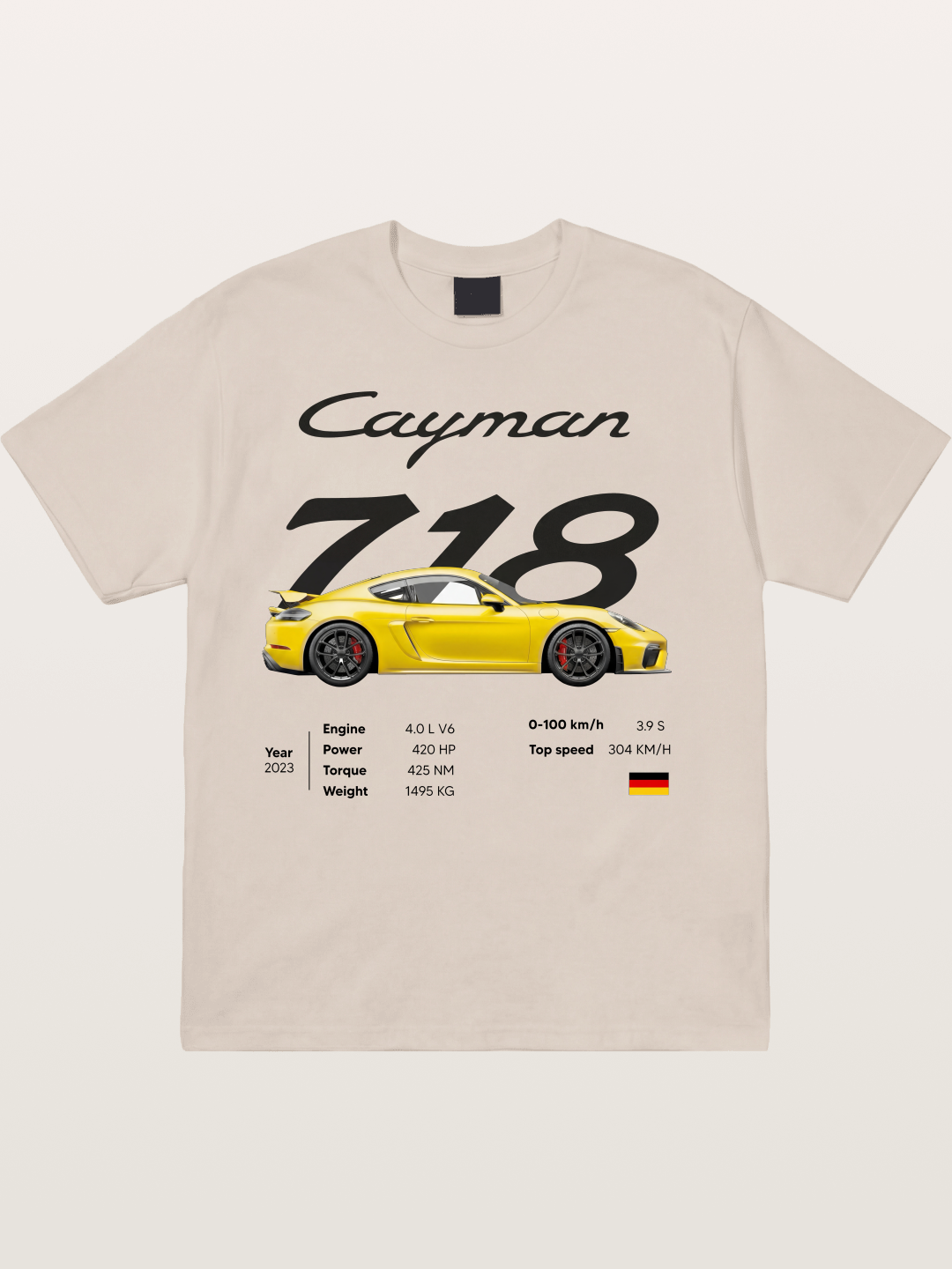 718 Porsche Vibe Cotton T-shirt