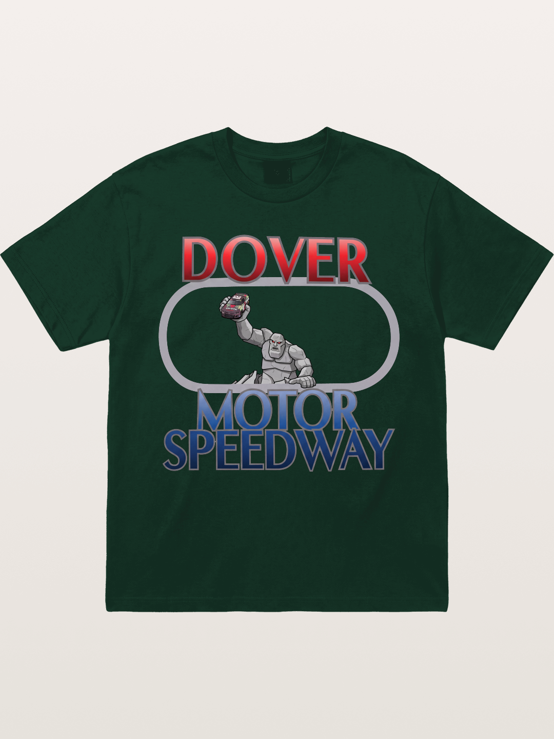 Miles the Monster Dover NASCAR Design Gildan T-shirt