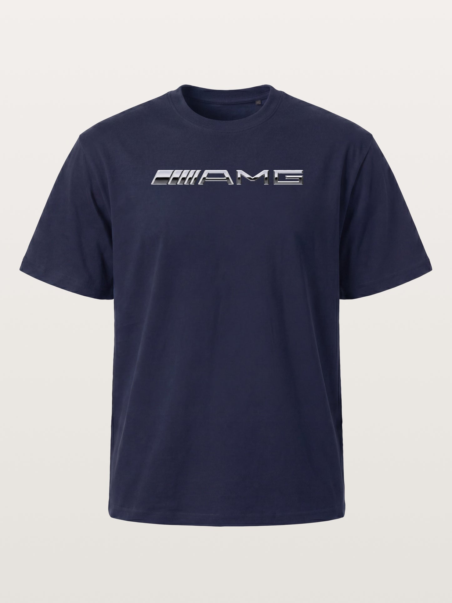 Metallic Finish AMG Three Strip Emblem Gildan T-shirt