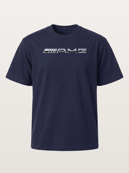 Metallic Finish AMG Three Strip Emblem Gildan T-shirt