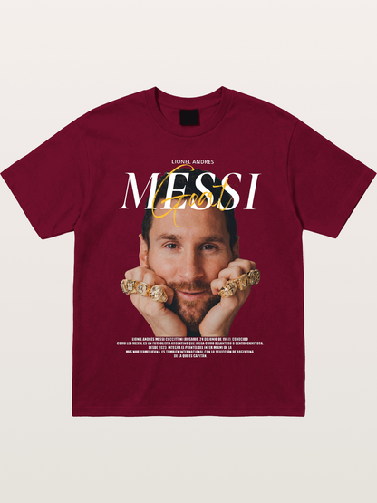 Messi GOAT Champion Rings Gildan T-shirt