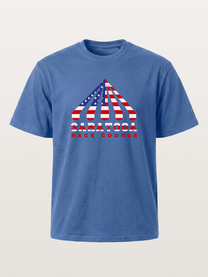 Saratoga Star Spangled Tent Top Gildan T-shirt