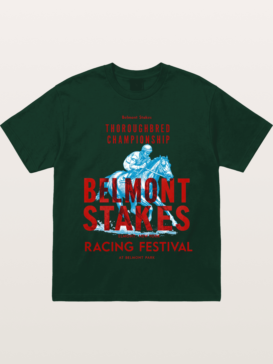 Belmont Stakes Racing Festival Art Gildan T-shirt