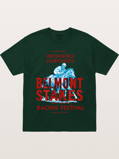 Belmont Stakes Racing Festival Art Gildan T-shirt