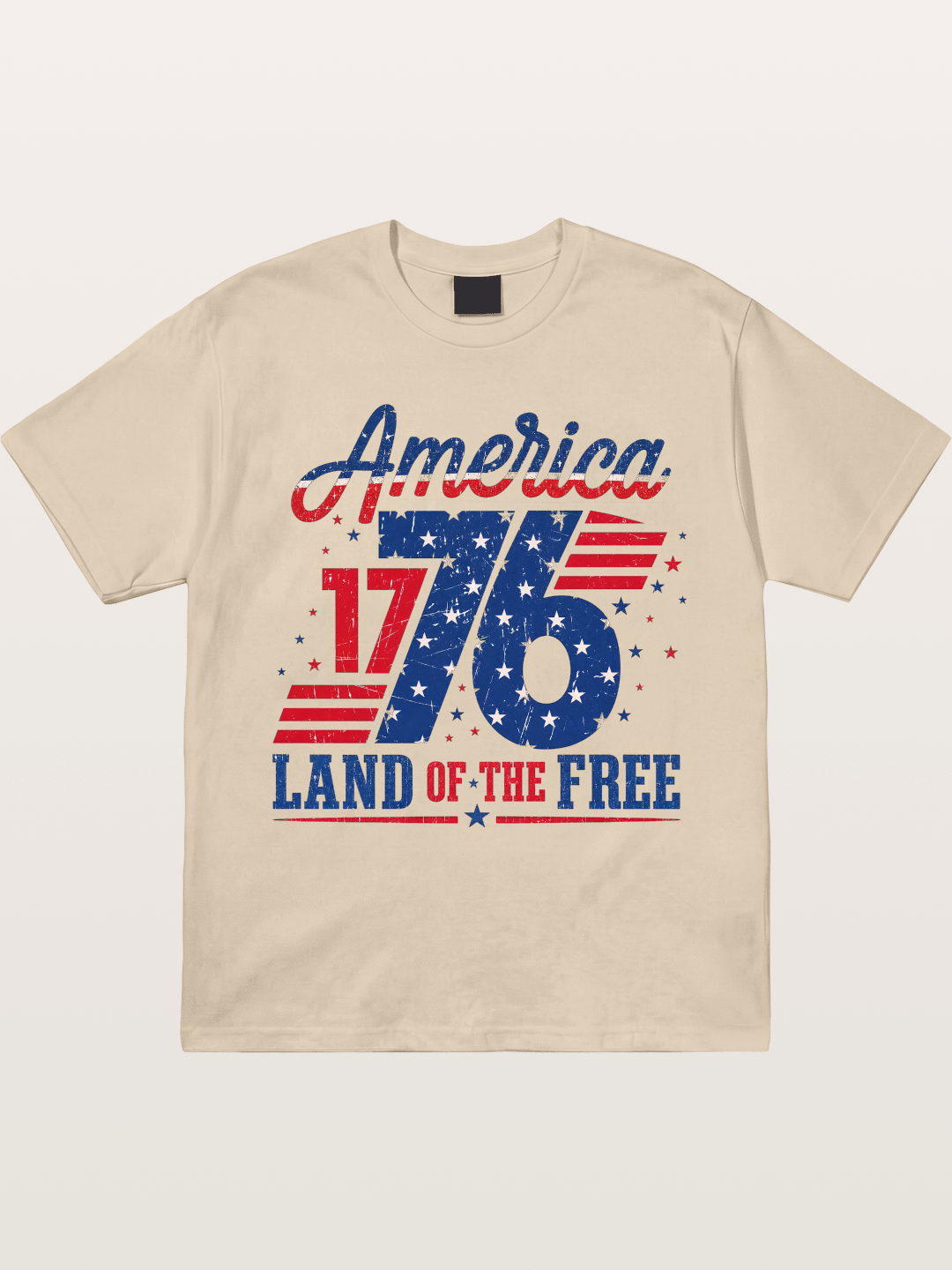 America 1776 Land Of The Free Gildan T-shirt