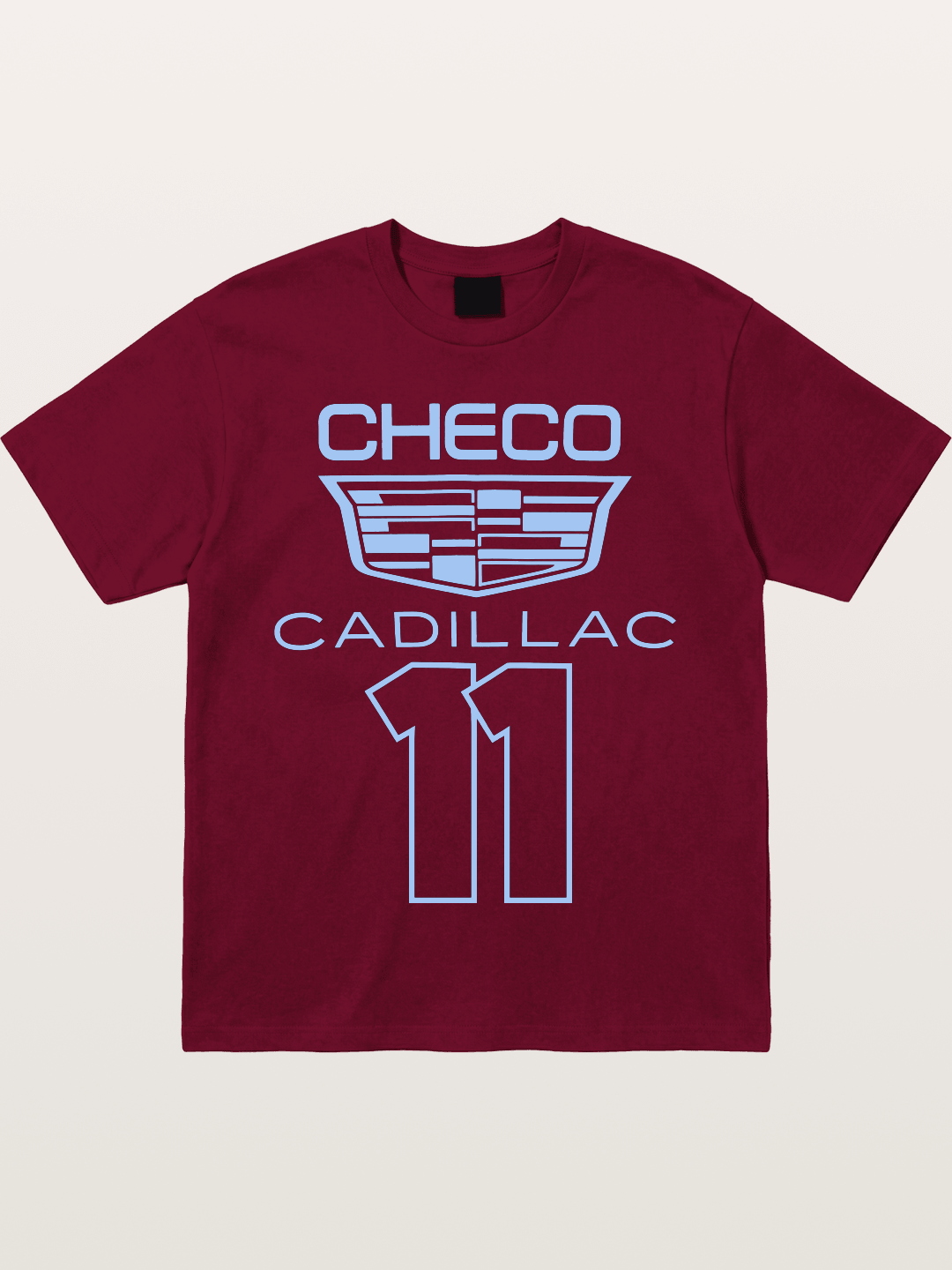 Checo Cadillac #11 Racing Emblem Gildan T-shirt