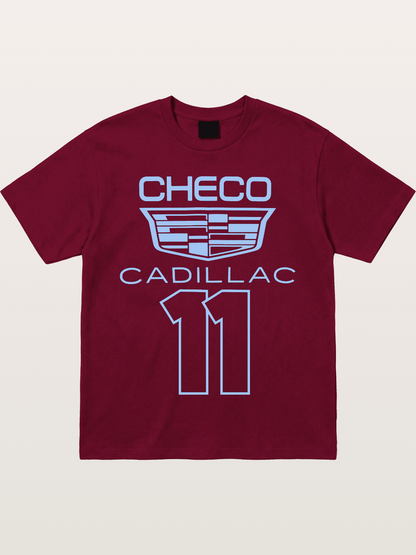 Checo Cadillac #11 Racing Emblem Gildan T-shirt