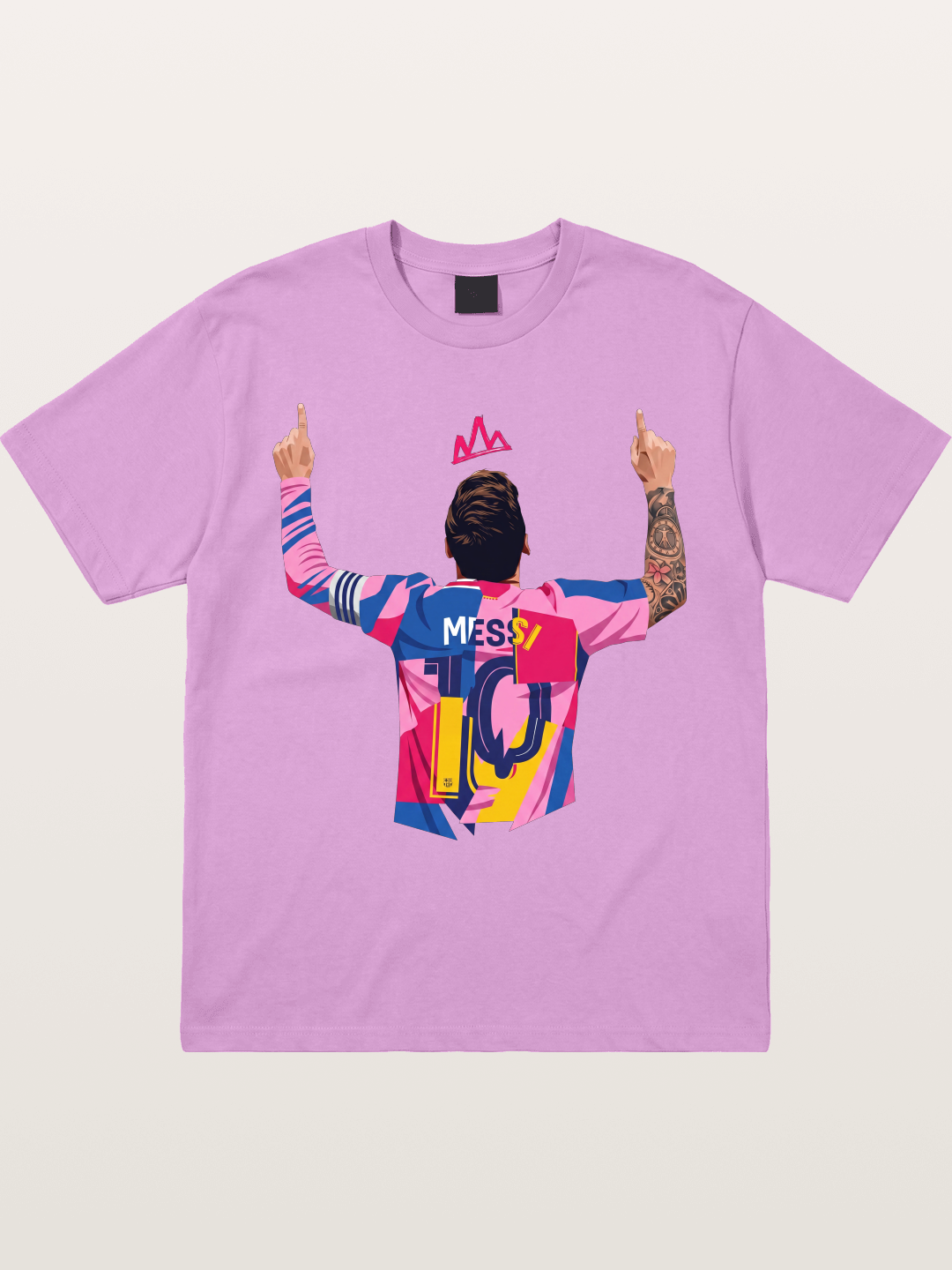 Messi No.10 Celebration Pose Gildan T-shirt