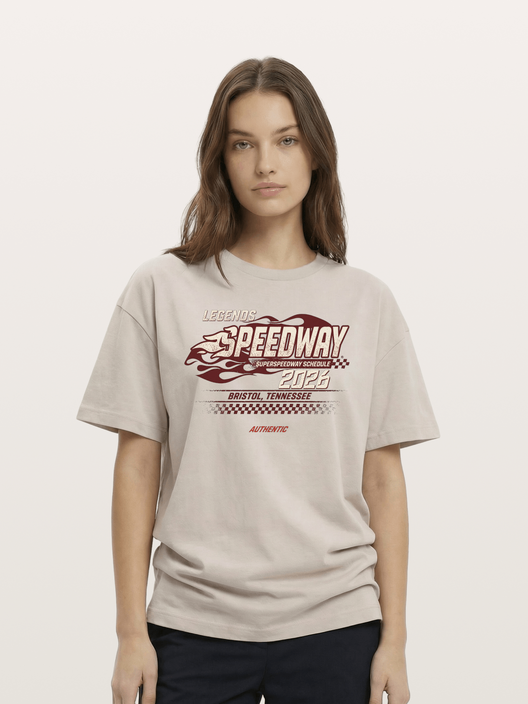 Flame Speedway Cotton T-shirt