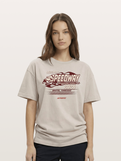 Flame Speedway Cotton T-shirt