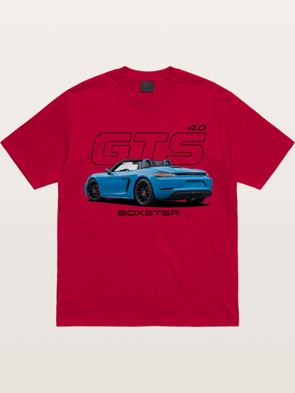 Porsche 718 Boxster GTS Print Gildan T-shirt