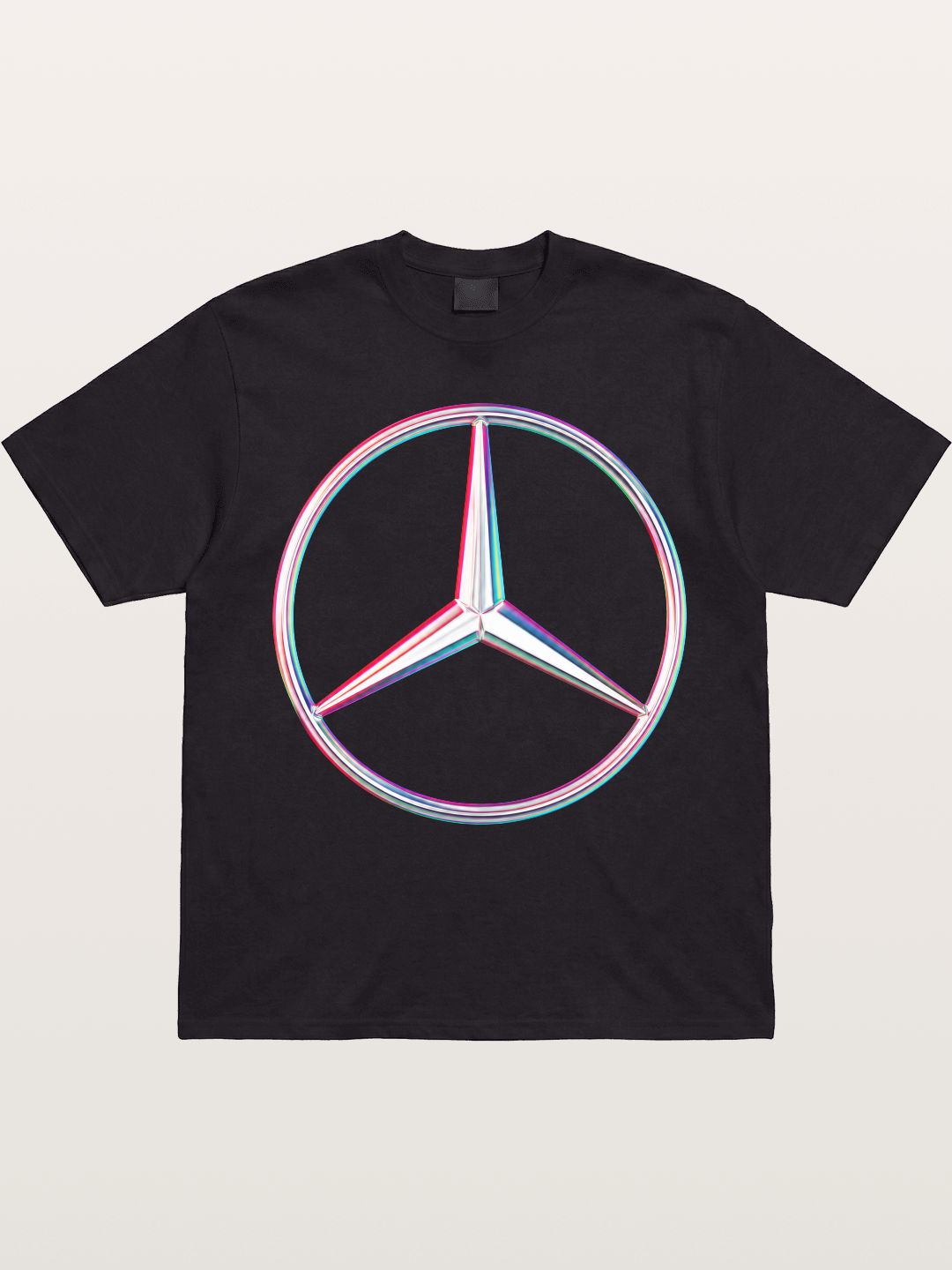 Mercedes Holographic Logo Gildan T-shirt