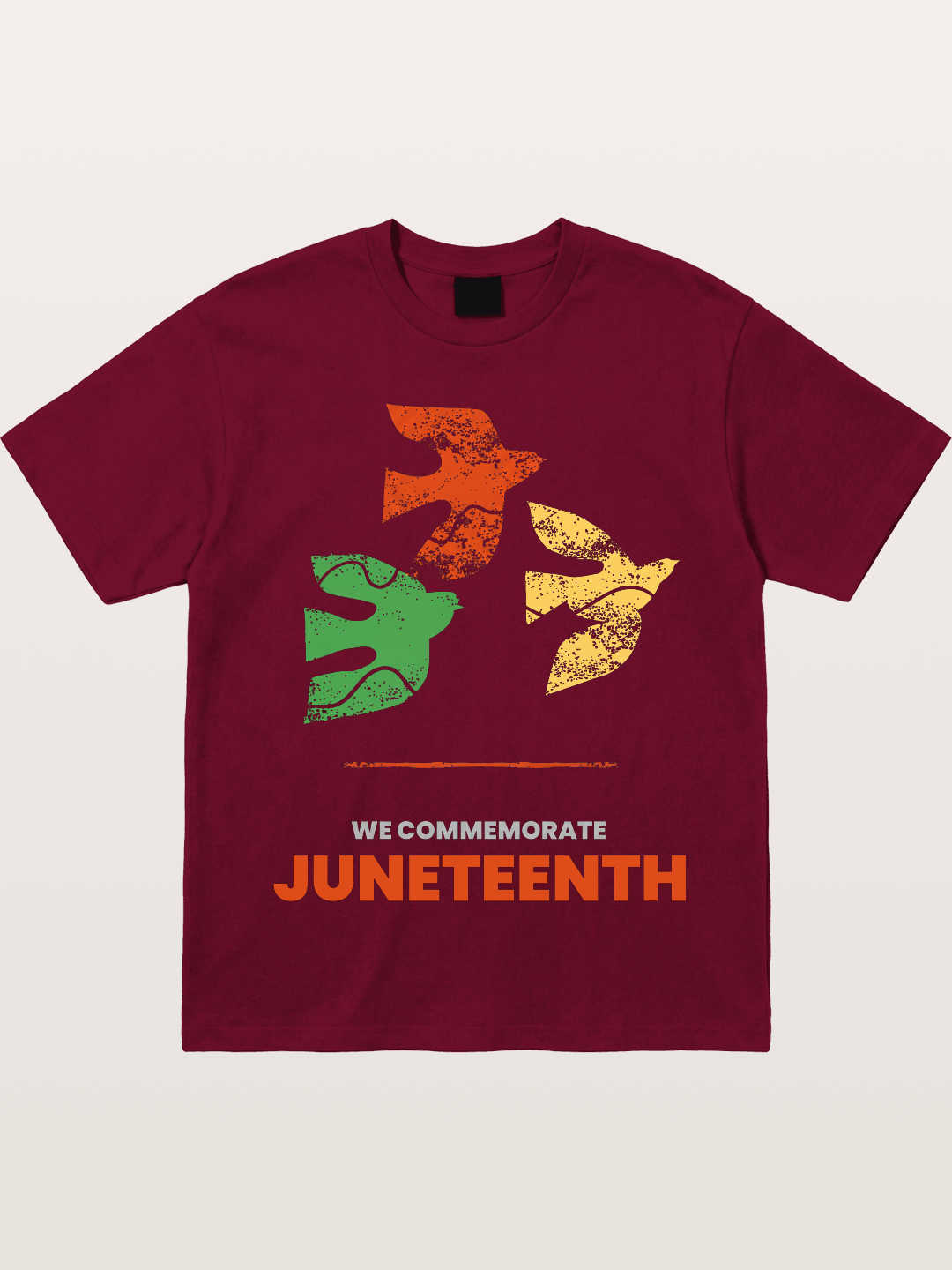 Juneteenth Peace Doves Commemoration Gildan T-shirt