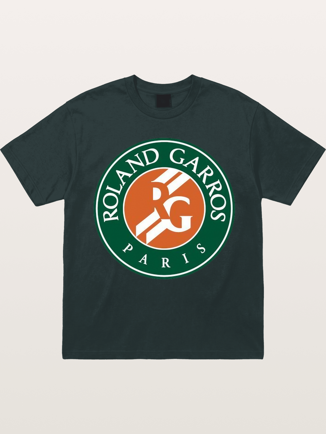 Roland Garros Paris Logo Print Gildan T-shirt