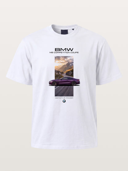 BMW M8 Mountain Road Artwork Gildan T-shirt