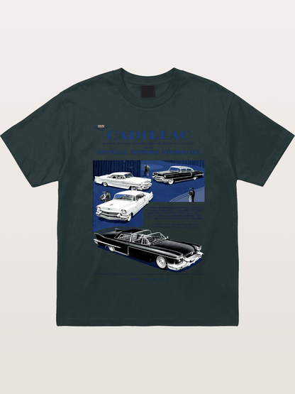 Cadillac Classic Car History Art Gildan T-shirt