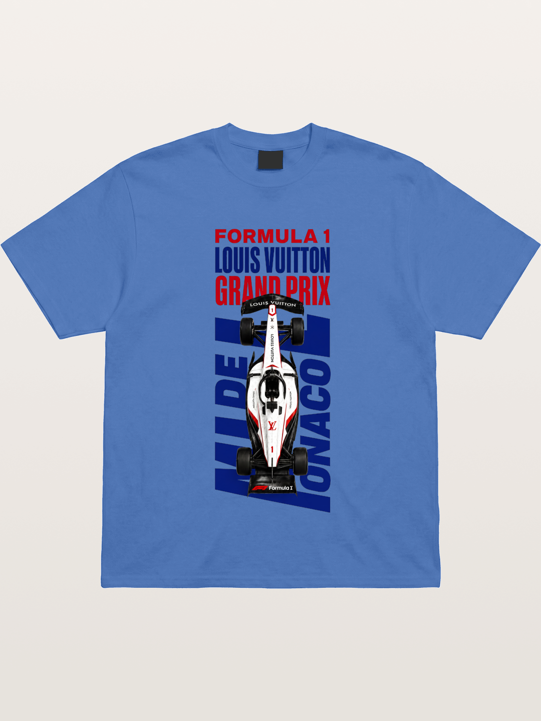 LV Monaco F1 Vertical Poster Gildan T-shirt