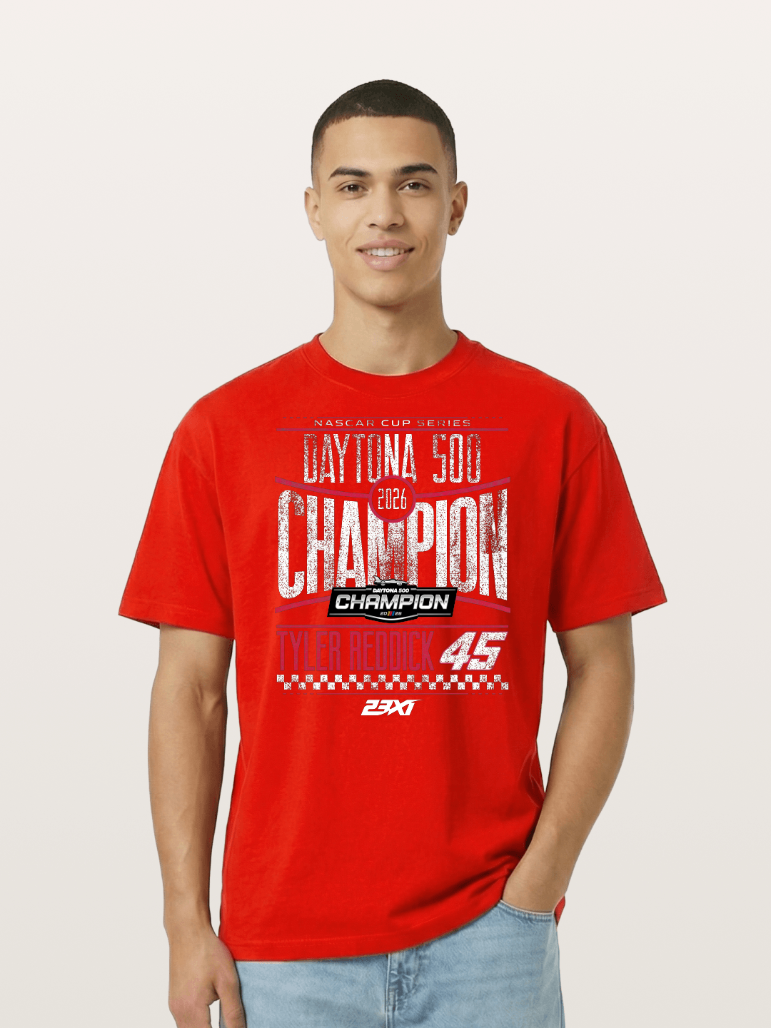 2026 Daytona 500 Champion Poster Cotton T-shirt