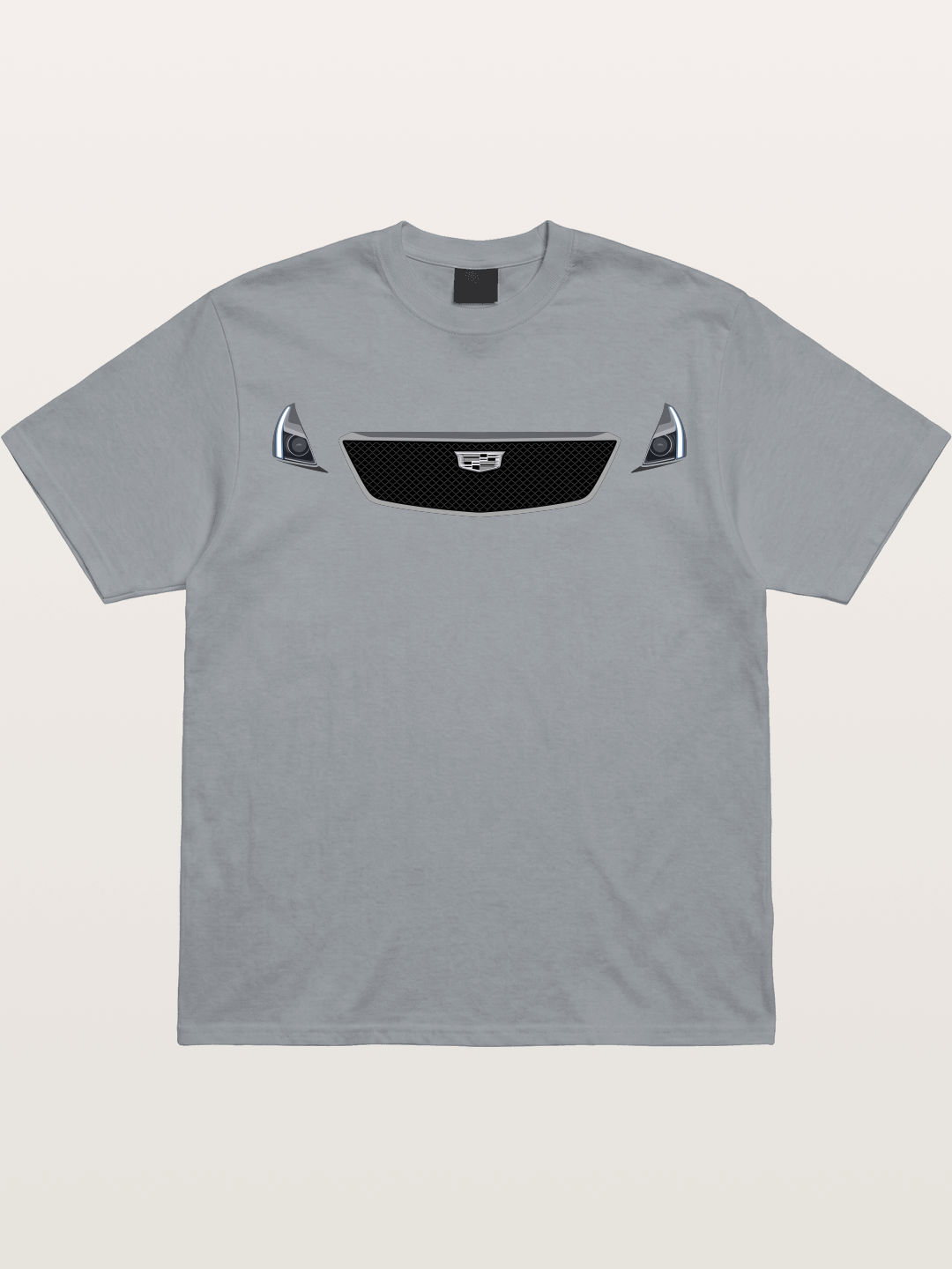 Cadillac Grille and LED Headlights Gildan T-shirt