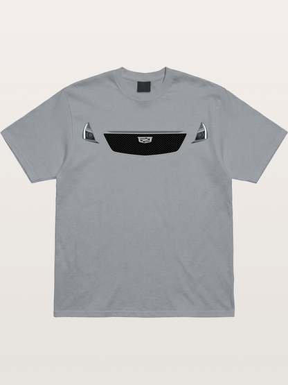 Cadillac Grille and LED Headlights Gildan T-shirt
