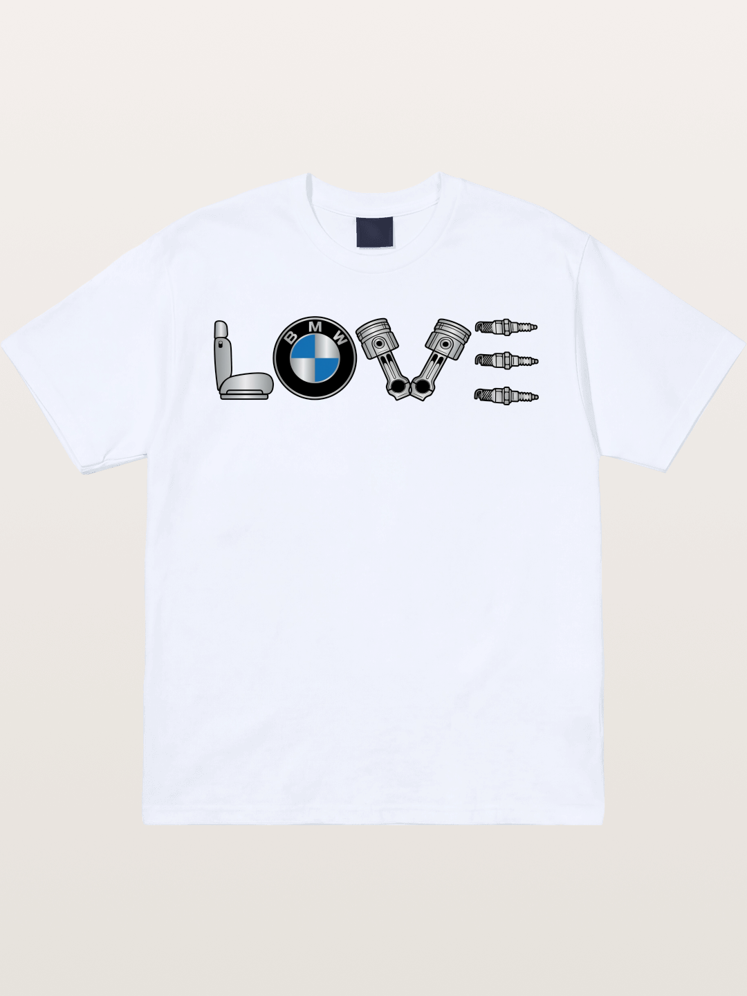 BMW Engine Parts Diagram Gildan T-shirt
