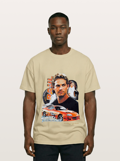 Orange Supra Fast & Furious Gildan T-shirt