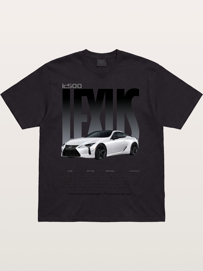 Lexus LC500 Magazine Style Poster Cotton T-shirt