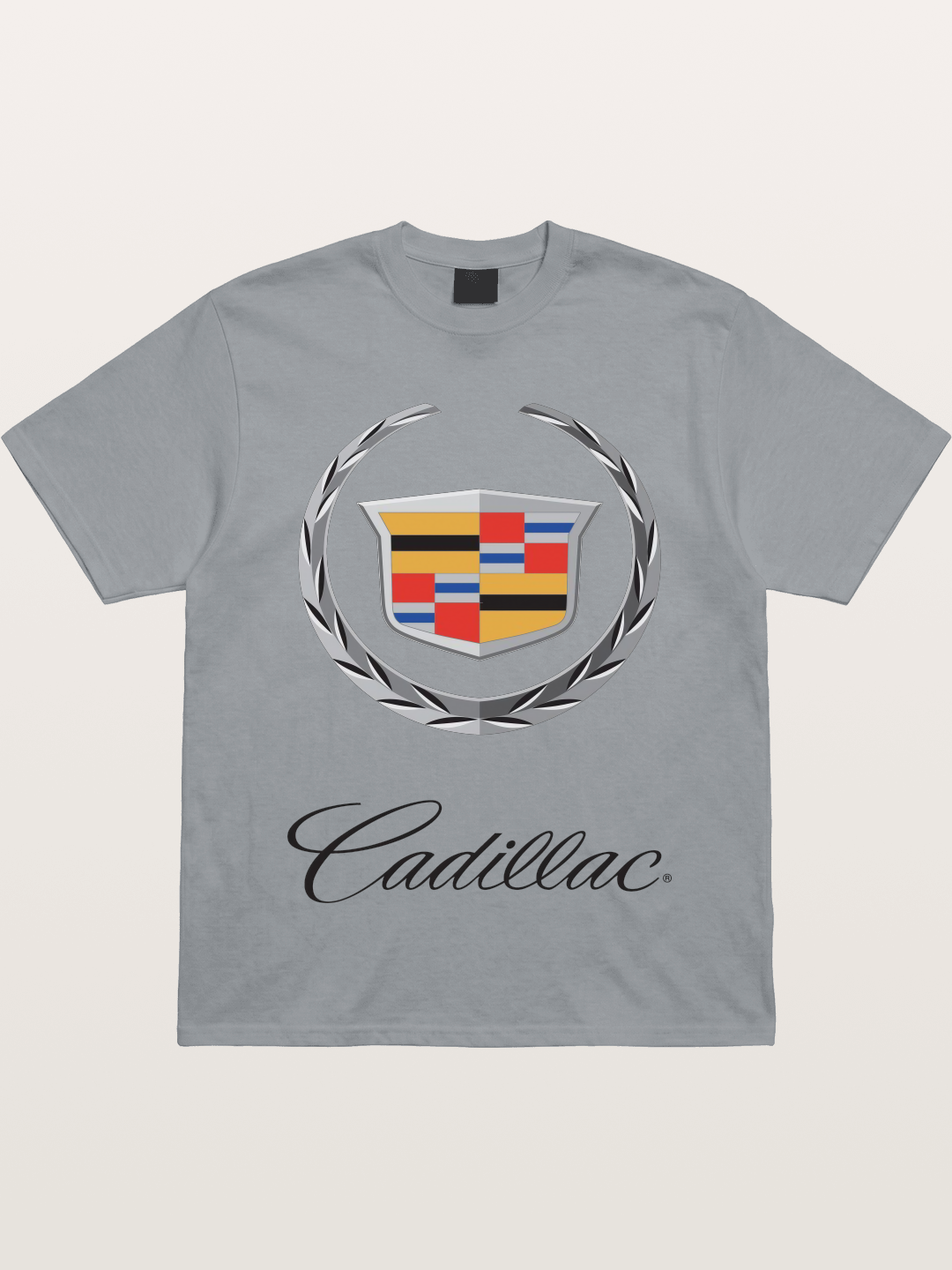 Cadillac Laurel Wreath Emblem Gildan T-shirt