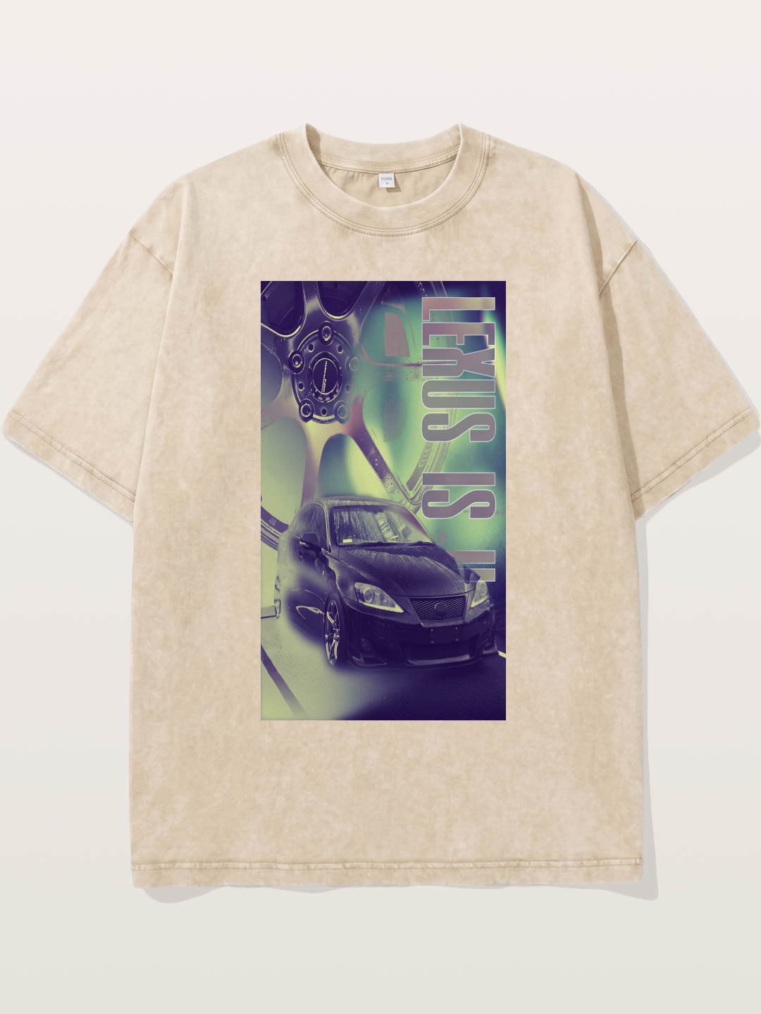 Lexus IS Gradient Tuning Art Washed T-shirt